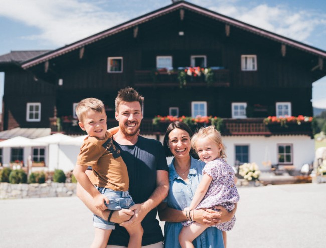 Familienurlaub am Kinderbauernhof Obersulzberggut © Lorenz Masser Fotografie