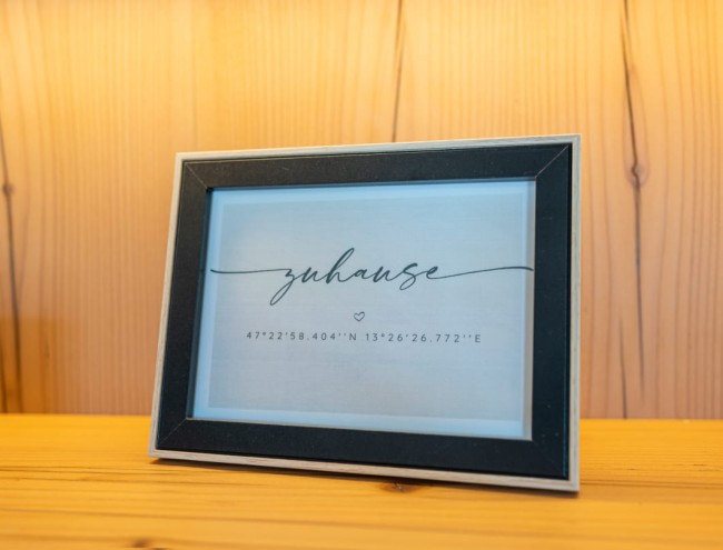 Koordinaten zu unserem Bauernhof © Lorenz Masser Fotografie