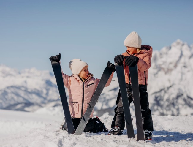 Skifahren macht Spaß © SalzburgerLand Tourismus