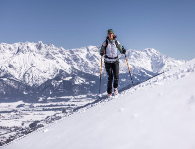 Skitour in den Alpen © SalzburgerLand Tourismus