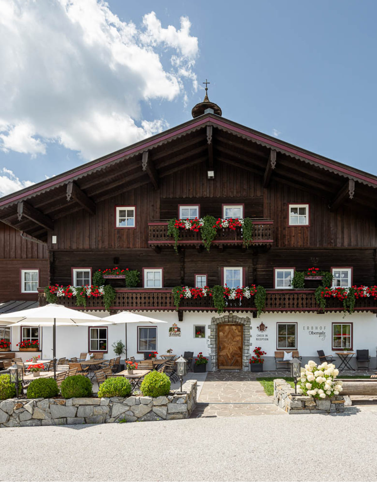 Exterior view of the Erbhof at Obersulzberggut