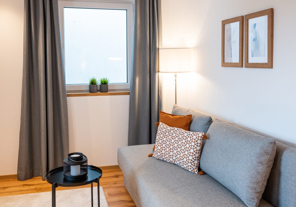 Couch für gemütliche Stunden vor dem Fernseher © Lorenz Masser Fotografie