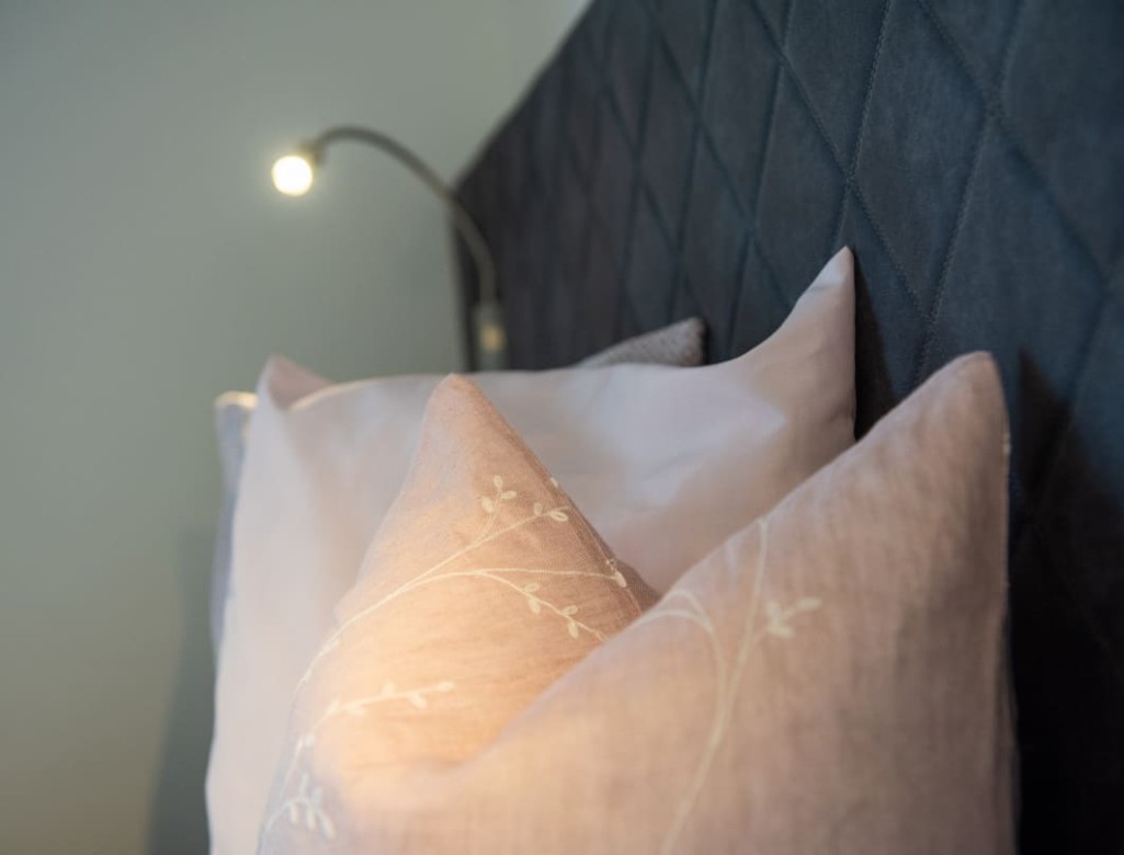 Double bed upholstery © Lorenz Masser Photography