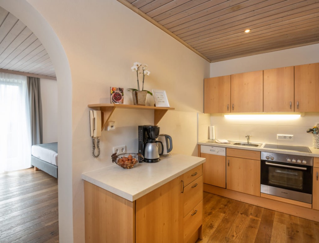 Fully equipped kitchen in the apartment © Lorenz Masser Photography