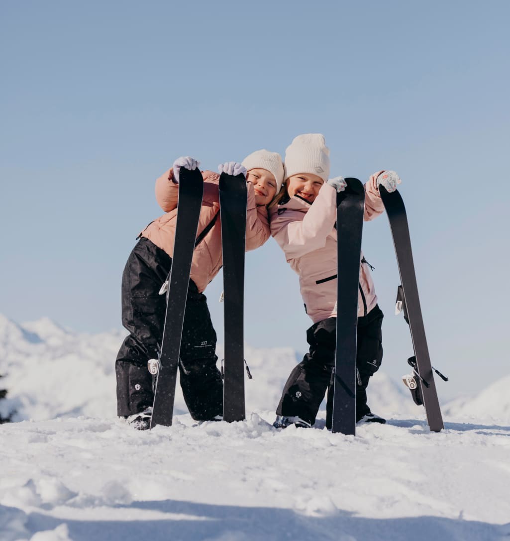 Learning to ski in the Salzburger Land © SalzburgerLand Tourism