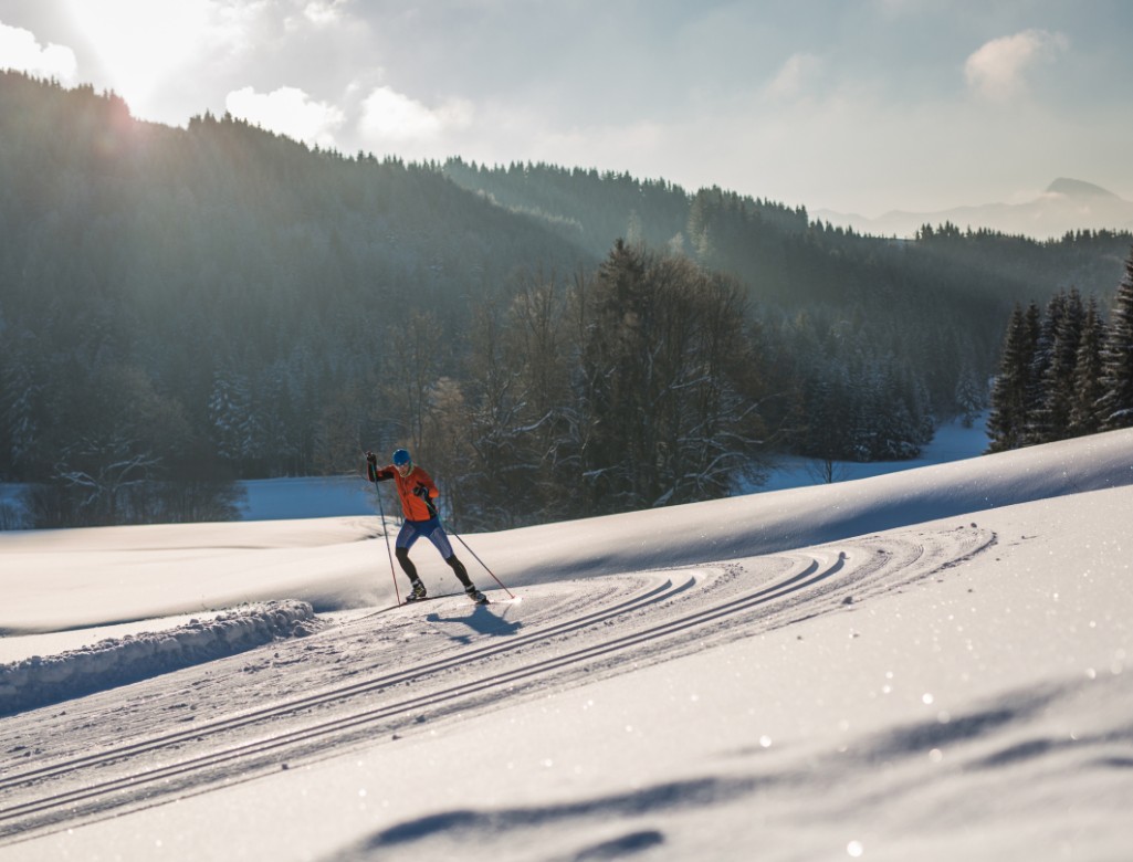 Experience cross-country skiing in the Salzburger Land © SalzburgerLand Tourismus